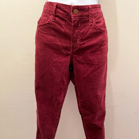 Old Navy Red Velvet Skinny Pant - Picture 6 of 9